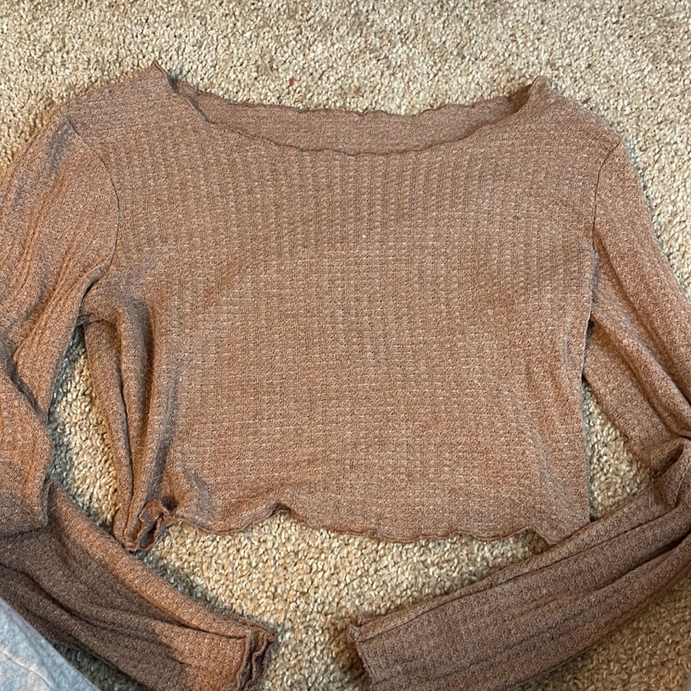 Brown long sleeve